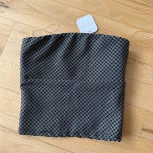 Altar'd State Women’s Duck Green Strapless Top, Size XXS, NWT, festive